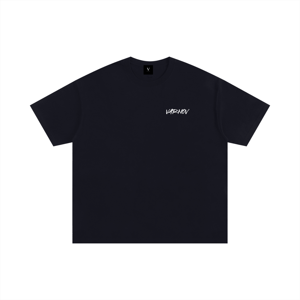 VARNOV Nobody Cares Shirt Schwarz Oversized Premium Cotton Schweizer Streetwear