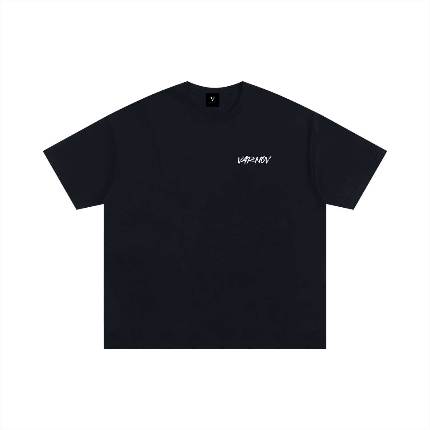 VARNOV Nobody Cares Shirt Schwarz Oversized Premium Cotton Schweizer Streetwear