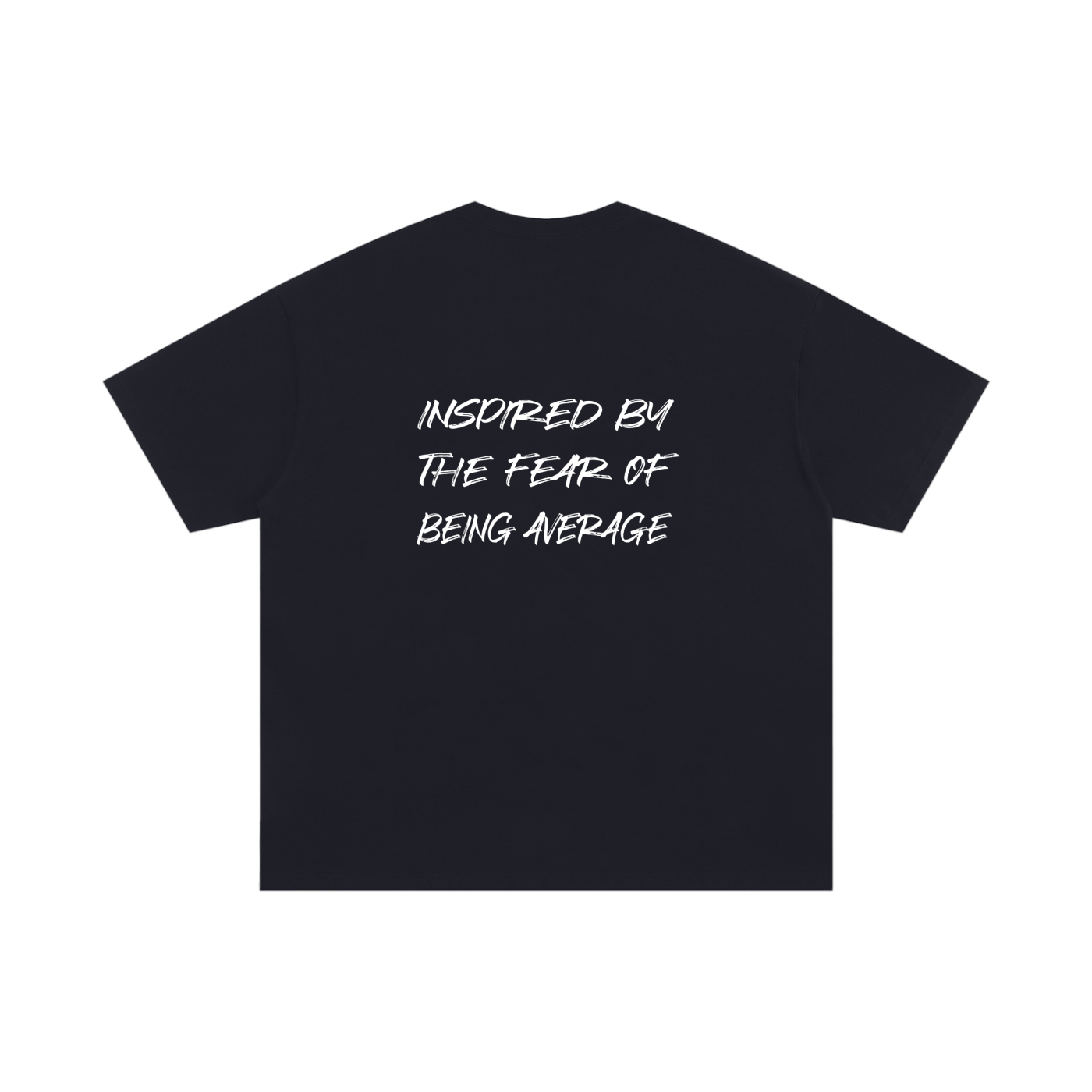 VARNOV Fear Of Being Average Shirt Detail 200g Premium Cotton