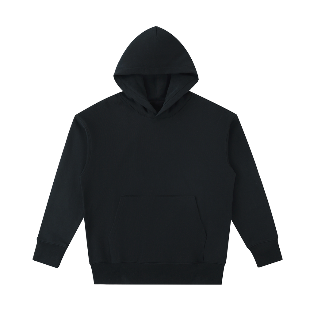 VARNOV Startup Path Hoodie Schwarz Oversized Heavyweight Schweizer Streetwear