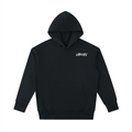VARNOV Risk Is The Entry Price Hoodie Schwarz Oversized Heavyweight Schweizer Streetwear